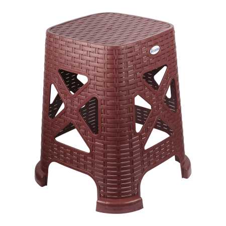 Esqube-Lotus-stool-Brown
