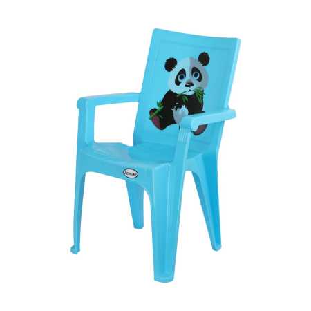 Esqube-Panda-Baby-Printed-Chair-Blue
