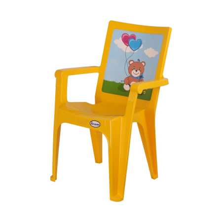 Esqube-Panda-Baby-Printed-Chair-Yellow