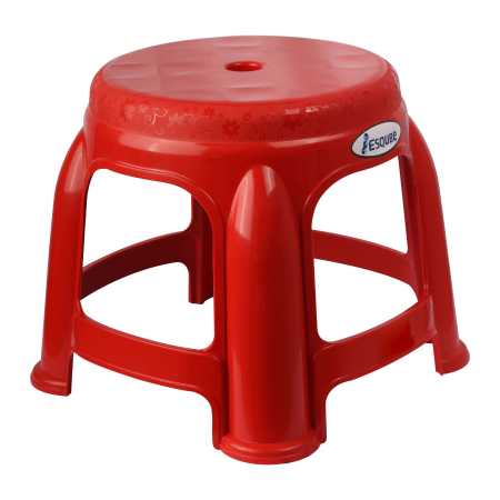 Esqube-Lilly-stool-RED