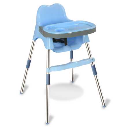 Esqube-Spotty-Baby-Feeding-Chair-with-Foot-Rest-and-Tray-Blue-Color