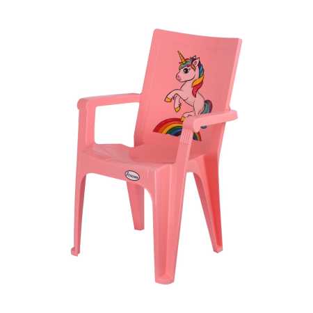 Esqube-Panda-Baby-Printed-Chair-Pink